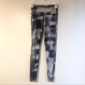 Athleta Black and White Workout Leggings